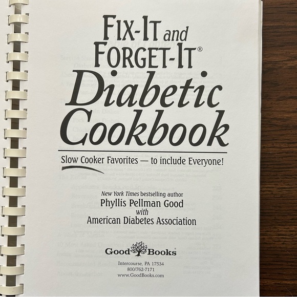 Diabetic Cookbook - Picture 3 of 7